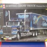 VINTAGE ORIGINAL 1/25 SCALE REVELL SORTIMO WESTERN STAR SHOW TRUCK FACT. SEALED