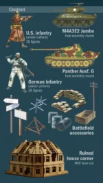 Italeri 1/72 Bastogne Siege 80 Years Battle Set - Image 4