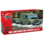 Airfix 1/76 LWB Land Rover (Hard Top) & Trailer