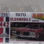 vintage Jo-Han 1970 Oldsmobile 442 Hardtop plastic model car kit.