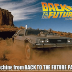 Aoshima 1/24 Back to the Future Part III - DeLorean Time Machine