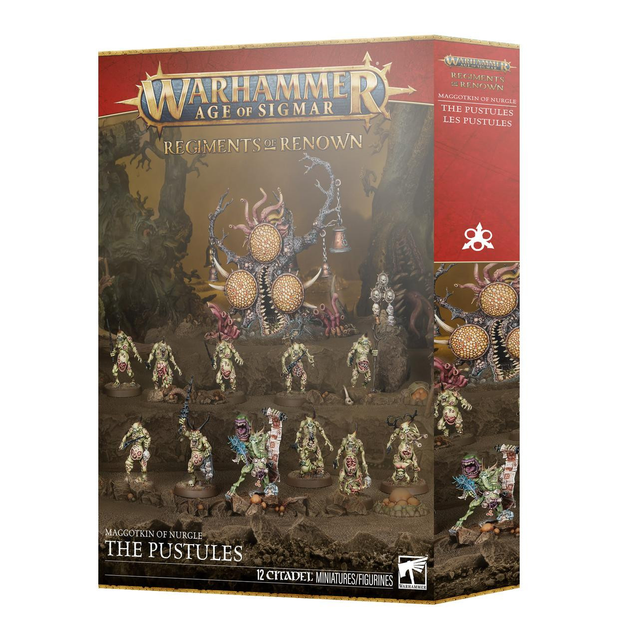 games-workshop-age-of-sigmar-maggotkin-of-nurgle-the-pustules__42379 Games Workshop Age of Sigmar - Maggotkin of Nurgle - The Pustules - Image 1