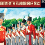 Strelets 1/72 Napoleonic British Light Infantry Standing Order Arms